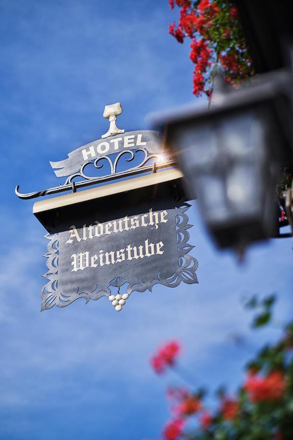 Altdeutsche Weinstube Hotel Рюдесхайм ам Рейн Екстериор снимка